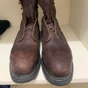 RED WING STEEL TOE BOOTS